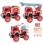 Juguete Camion Bombero Construccion Arenero Luz Sonido 25cm - Imagen 21