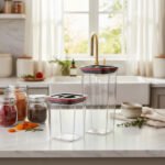 Pack X2 Frascos Herméticos Contenedores De Alimentos Cocina - Imagen 4