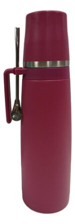 Combo Set Termo Mate Bombilla Acero Inoxidable 1,3 Litros - Imagen 6