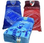 Frazada Manta River Boca Original Luminosa 1 Plaza Y Media - Imagen 12