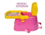 Silla De Comer Booster Disney Minnie Con Cinturon Babymovil - Imagen 6