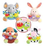 Juguete Bebe Peluche Didactico Musical Luces Babymovil