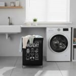 Canasto Organizador Ropa Sucia Plegable Cesto Estructura - Imagen 4