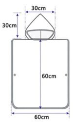 Poncho Ponchito Toalla Infantiles Con Capucha Varios Diseños - Imagen 49