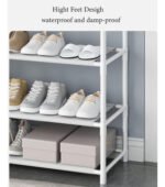 Perchero Armable Zapatos Organizador De Ropa Hierro 80 Cm - Imagen 4