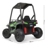 Auto Bateria Arenero Azul 4 Motores Luz Sonidos Biemme (bm) - Imagen 6