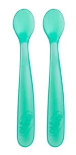 Cuchara Blanda Silicona Bebe 6m+ Softly Spoon X2 Chicco - Imagen 7
