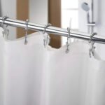 Ganchos Roller Doble Para Cortina Baño X 12 Metálico Acero - Imagen 3