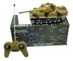 Auto Radio Control Remoto Juguete Tanque Militar Babymovil - Imagen 3