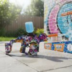 Pistola De Agua Bateria Usb 8945 Juguete Disparo Continuo Verano Pileta Juego Regalo Arma De Agua Lanzador Con Tanque De Recarga Niño Infantil Jugueteria Ternuritas Multicolor - Imagen 4