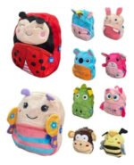 Mini Mochila Peluche Infantil Jardin Animalitos Nena Nene - Imagen 14