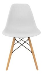 Silla Comedor Unidades Eames Eiffel Reforzada Pata Madera - Imagen 13