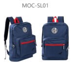 Mochila Escolar Colegio Racing Independiente San Lorenzo - Imagen 2