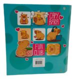 Carpeta Escolar Numero 3 Con Anillos Varios Modelos Capibara - Imagen 7