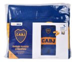 Toallon Playero Estampado Boca River Futbol Grande Babymovil - Imagen 2