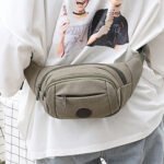 Riñonera Bandolera Deportiva Urbana Grande 4 Compartimentos - Imagen 6