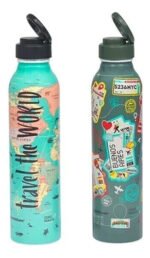 Botella Aluminio De Argentina Tapa Plastica Hermetica 500 Ml - Imagen 17