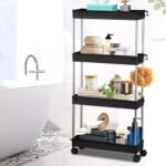 Carrito Organizador De Cocina Angosto Con 4 Estantes Ruedas - Imagen 13