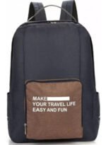 Mochila Bolso Convertible Plegable Viaje Liviana Reforzada - Imagen 22