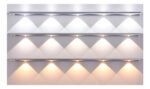 Tira 6 Luces Led Sensor Cocina Mesada Alacena 100cm Usb