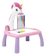 Mesa Didactica Con Proyector Musical Dibujo Fibras Colorear Color Unis