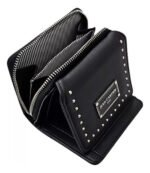 Billeteras Mujer Chica Jean Cartier Con Tapa Detalle Tachas - Imagen 2