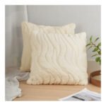 Funda Almohadon Entre Línea Felpa Nordico Decorativo 45x45cm - Imagen 11