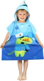 Poncho Ponchito Toalla Infantiles Con Capucha Varios Diseños - Imagen 35