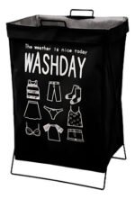 Canasto Organizador Ropa Sucia Plegable Cesto Estructura