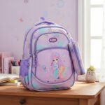 Mochila Escolar Colegio Nena Nene Con Cartuchera