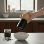 Molinillo Bicolor Madera Sal Pimienta Elegante 13 Cm - Imagen 6