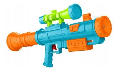 Juguete Pistola Lanza Agua Alcance 5m X Base Babymovil