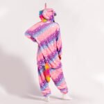 Pijama Nena Abrigado Enterito Disfraz Unicornio Suave - Imagen 5