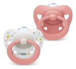 Set 2 Chupetes Bebe Nuk Signature Estuche 0-6 6-18 Meses - Imagen 5