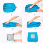 Mochila Bolso Convertible Plegable Viaje Liviana Reforzada - Imagen 4