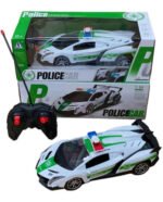 Juguete Policia Auto Radio Control Remoto Luces Babymovil - Imagen 2