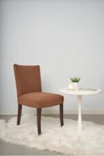 Funda Cubre Silla Elastizada Texturizada City Blanco Premium - Imagen 2