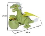 Juguete Dinosaurio Dragon Con Huevo Interactivo Luz Sonido - Imagen 12