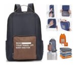 Mochila Bolso Convertible Plegable Viaje Liviana Reforzada - Imagen 21