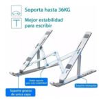 Soporte Base Notebook Macbook Pro Air Aluminio Ergonomico - Imagen 2
