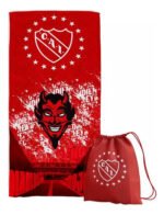 Toalla Toallon Microfibra Futbol Mochila Playero Babymovil