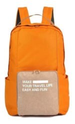 Mochila Bolso Convertible Plegable Viaje Liviana Reforzada - Imagen 11