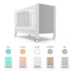 Cuna Escocia 120x60 Convertible En Escritorio Con Cajón - Imagen 12