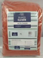 Acolchado Blanco París 1 1/2 Liso Reversible Doble Faz - Imagen 57