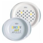 Set 2 Platos Antideslizante Bebe  12m+ Chicco Babymovil - Imagen 25
