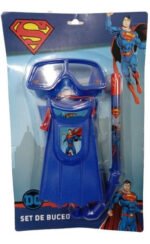 Set Snorkel Buceo Niños Infantil Pata Rana Batman Superman - Imagen 5