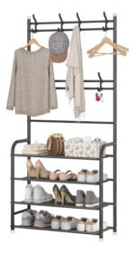 Perchero Armable Zapatos Organizador De Ropa Hierro 80 Cm - Imagen 5