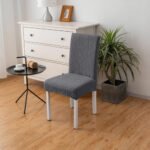 Funda Cubre Silla Elastizada Texturizada City Blanco Premium - Imagen 10