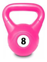 Pesas Rusas Kettlebel Pvc 8kg Funcional Gym Crossfit - Imagen 2