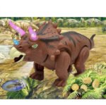 Juguete Dinosaurio Con Huevos Luz Sonido Movimiento 38 Cm - Imagen 3